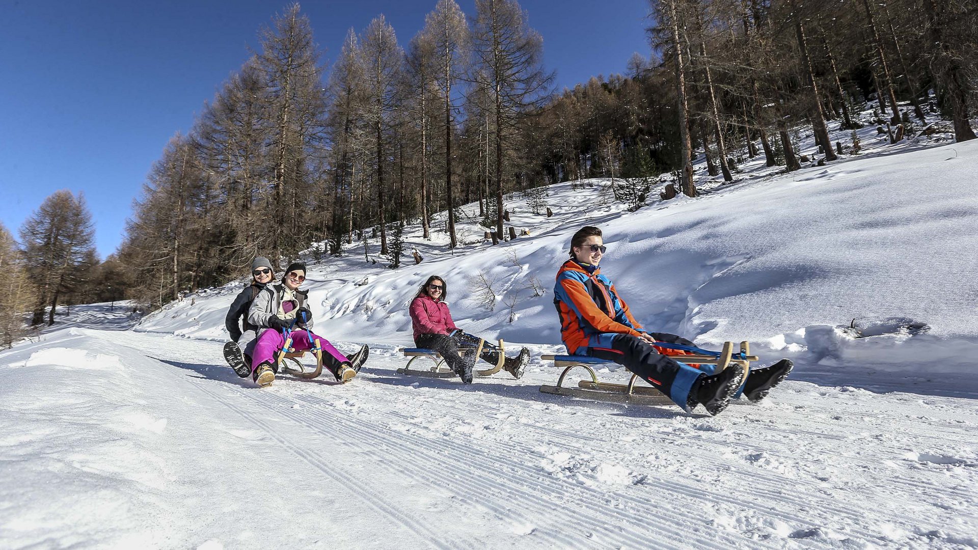 Winterurlaub in der Schweiz – Samnaun abseits der Piste