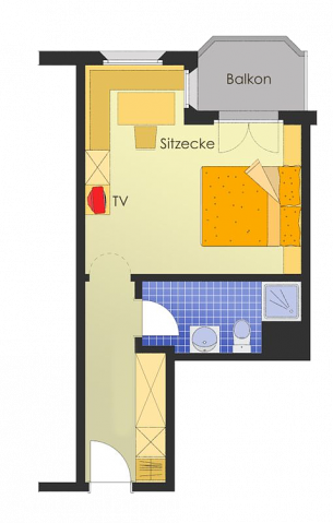 Standard Doppelzimmer